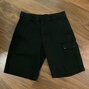 Black vans shorts size 32